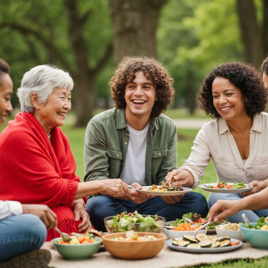 Balanced nutrition and food composition